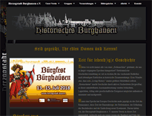 Tablet Screenshot of herzogstadt-burghausen.de